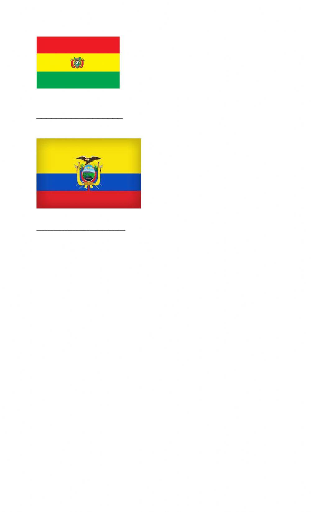 Los paises Hispanos de America del Sur y Africa Los paises Hispanos de America del Sur y Africa