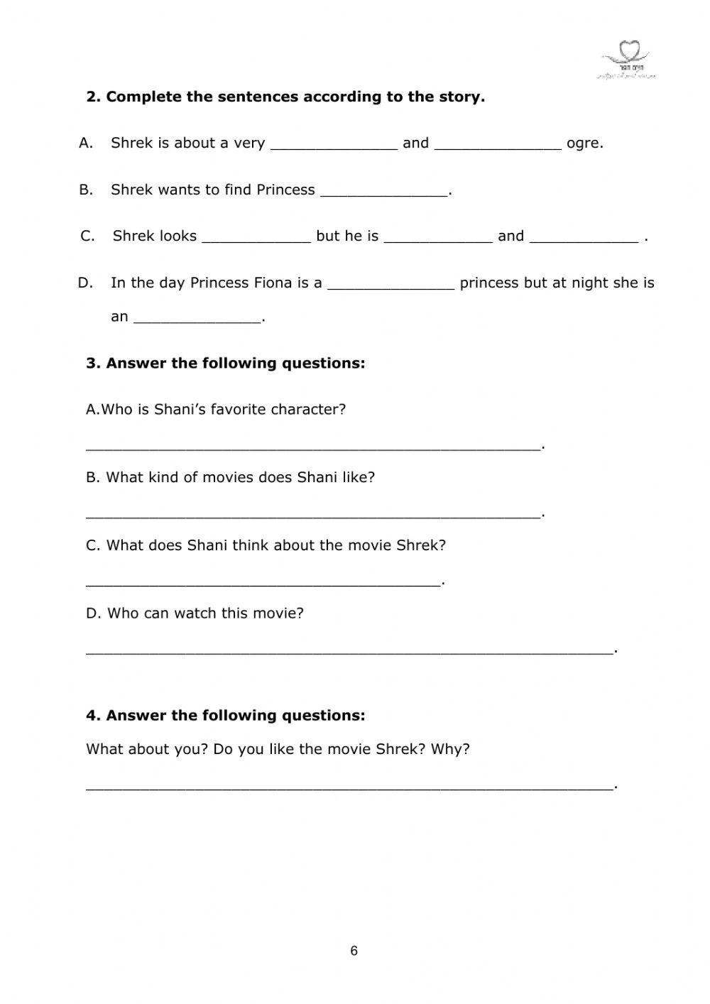 Assessment Task 6th Grade 2020