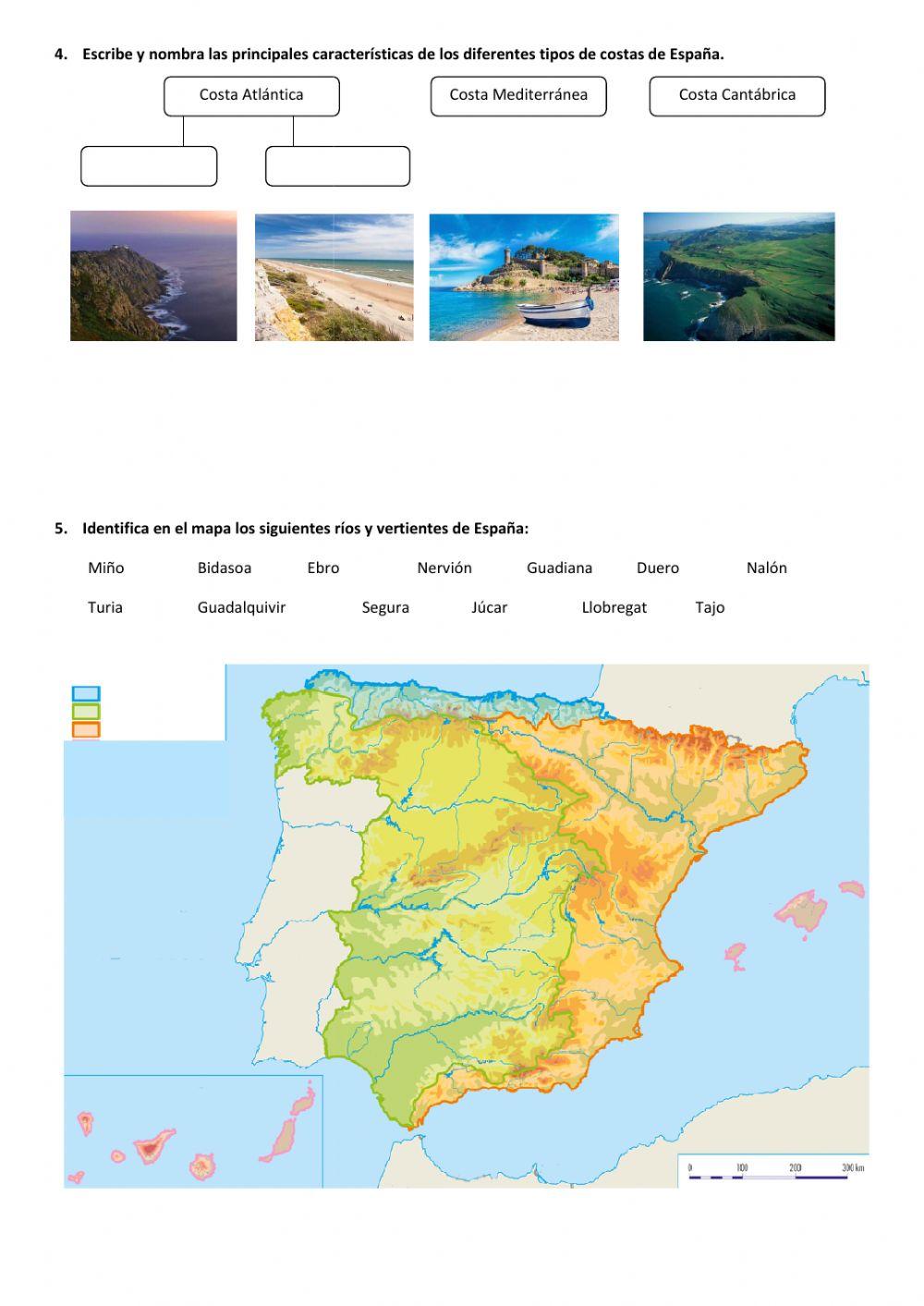 Paisaje y relieve de España