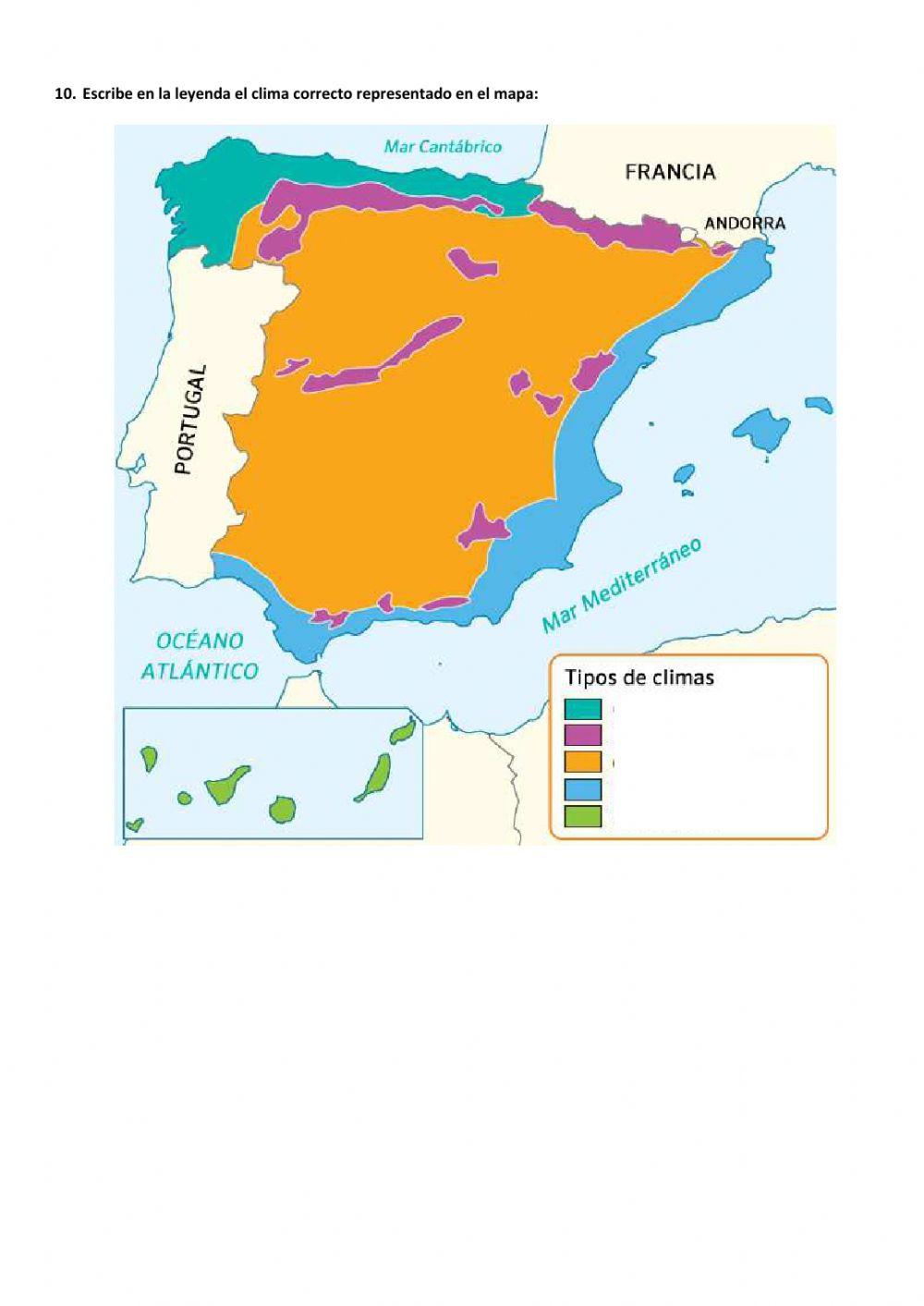 Paisaje y relieve de España