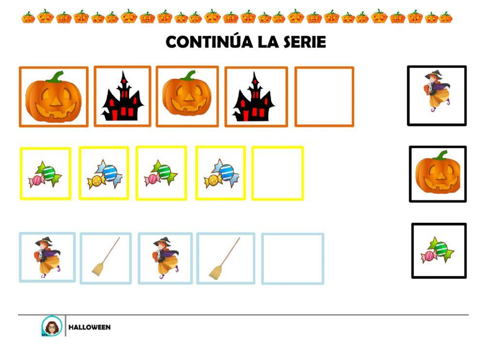 Halloween: secuencia de series