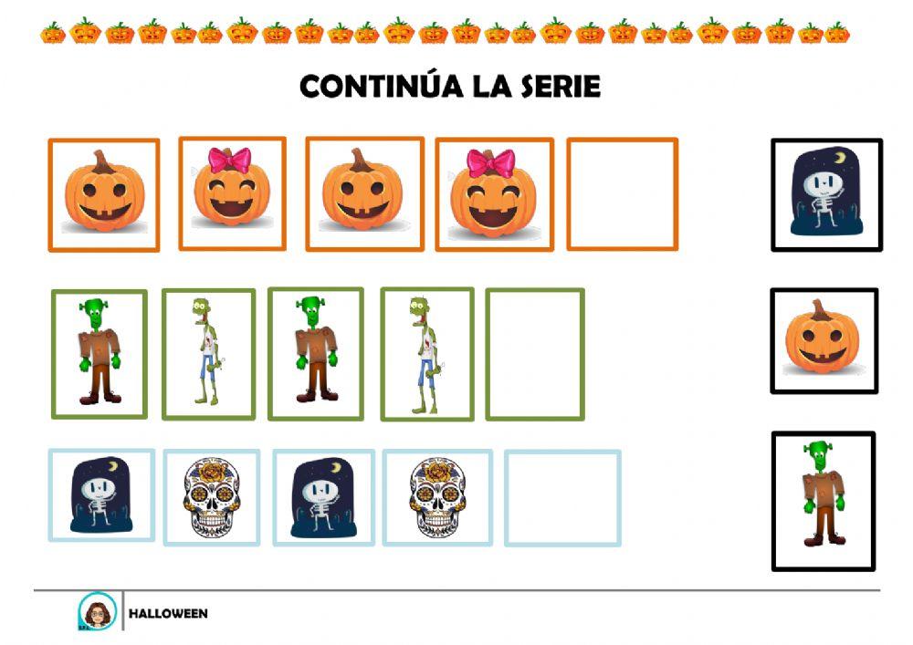 Halloween: secuencia de series