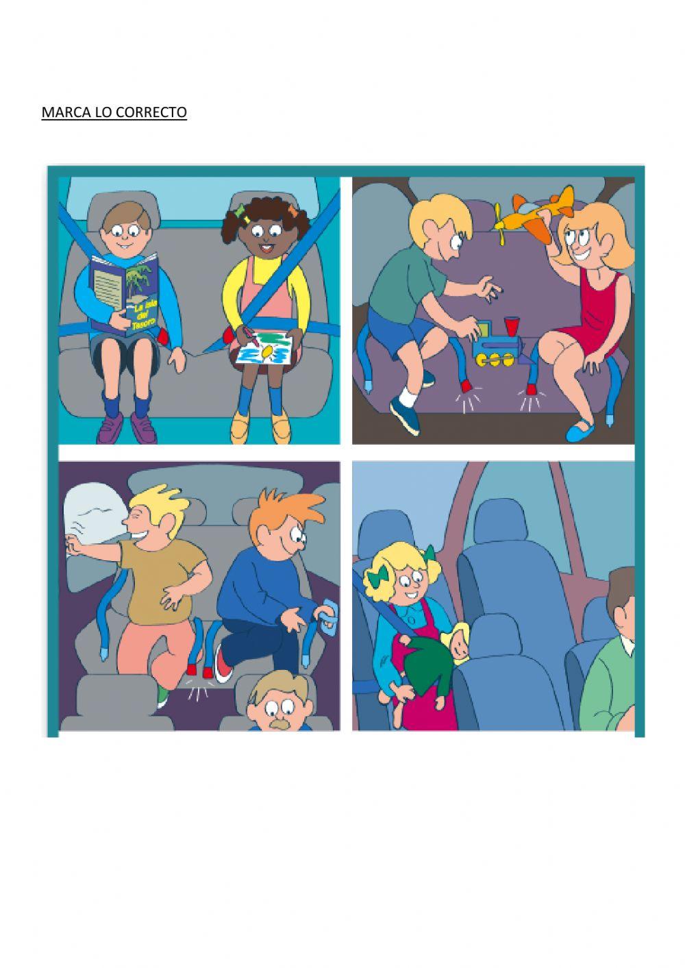 Uso correcto del cinturon