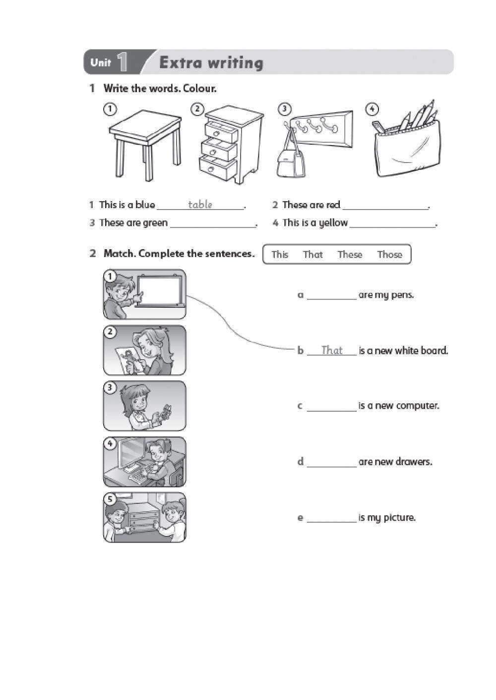 Family and Friends 2 units 1-3
