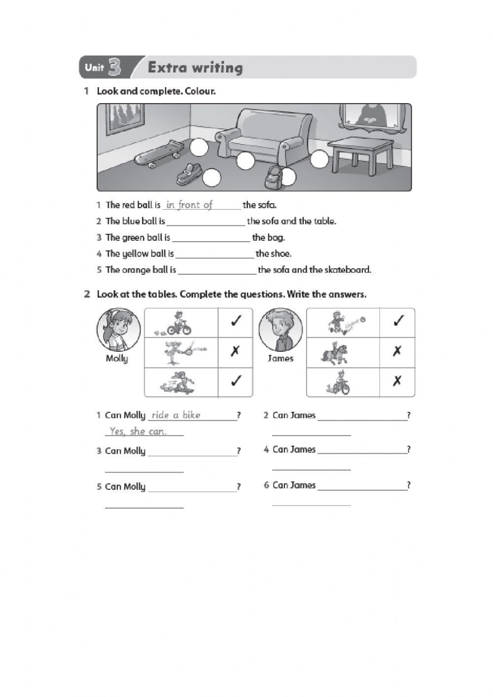 Family and Friends 2 units 1-3