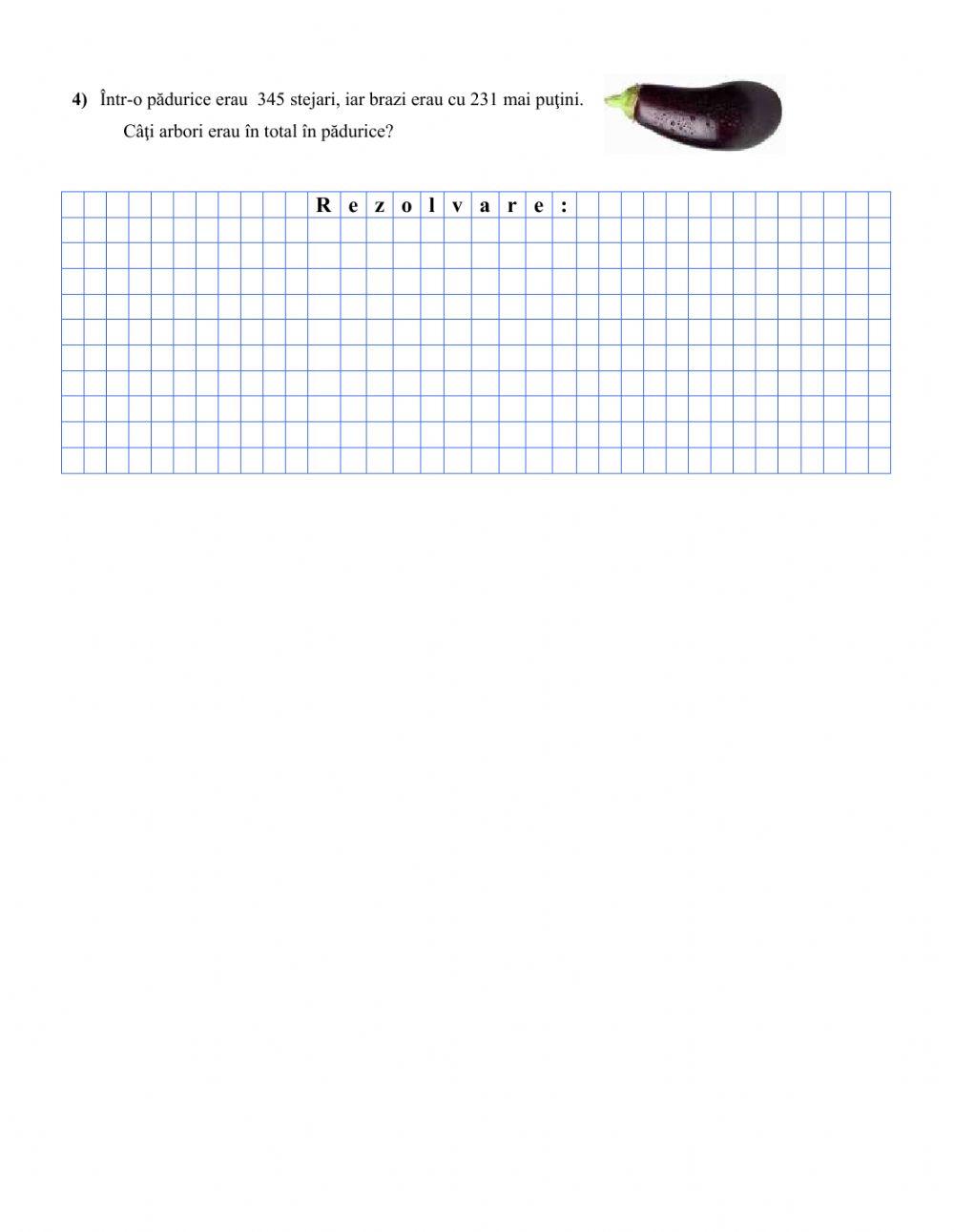 Adunarea si scăderea 0-1000