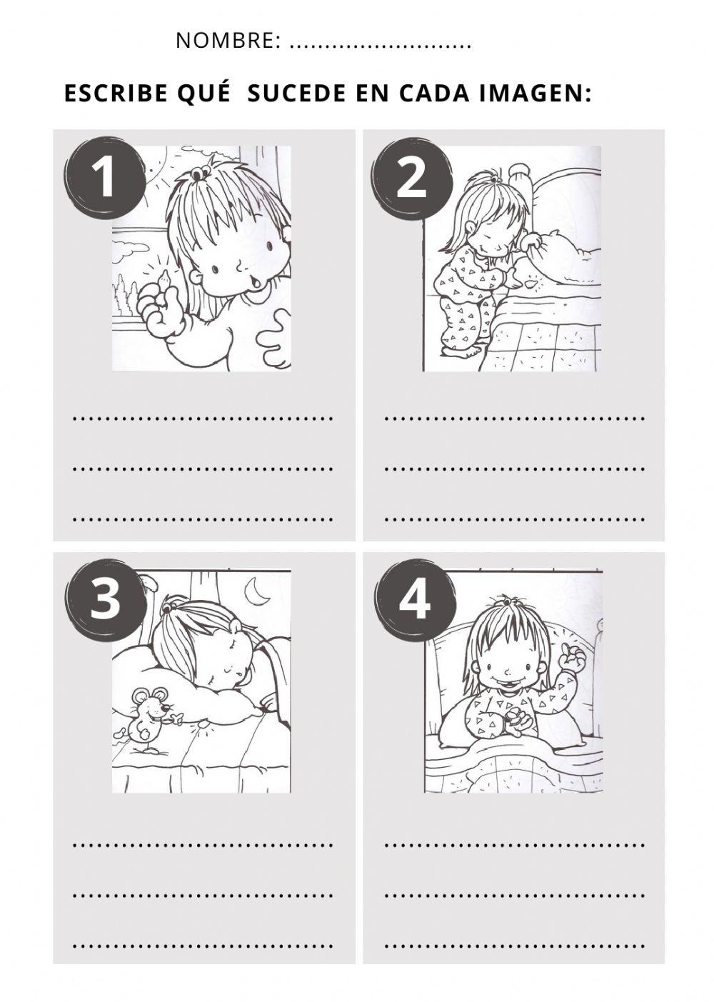 Escribe la secuencia