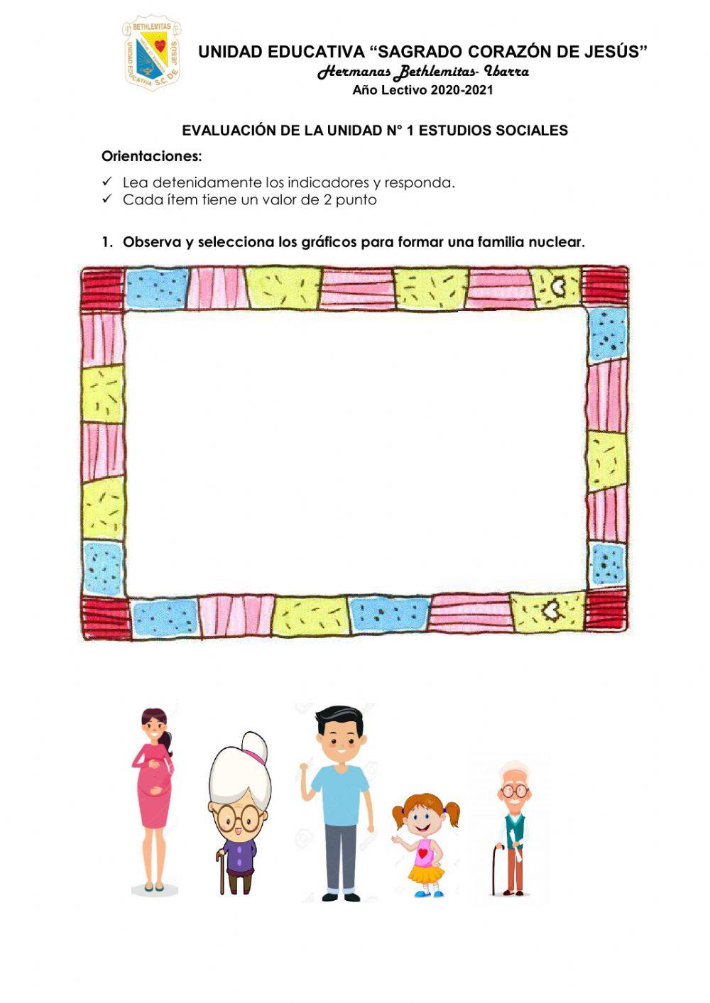 Evaluación Ciencias Sociales