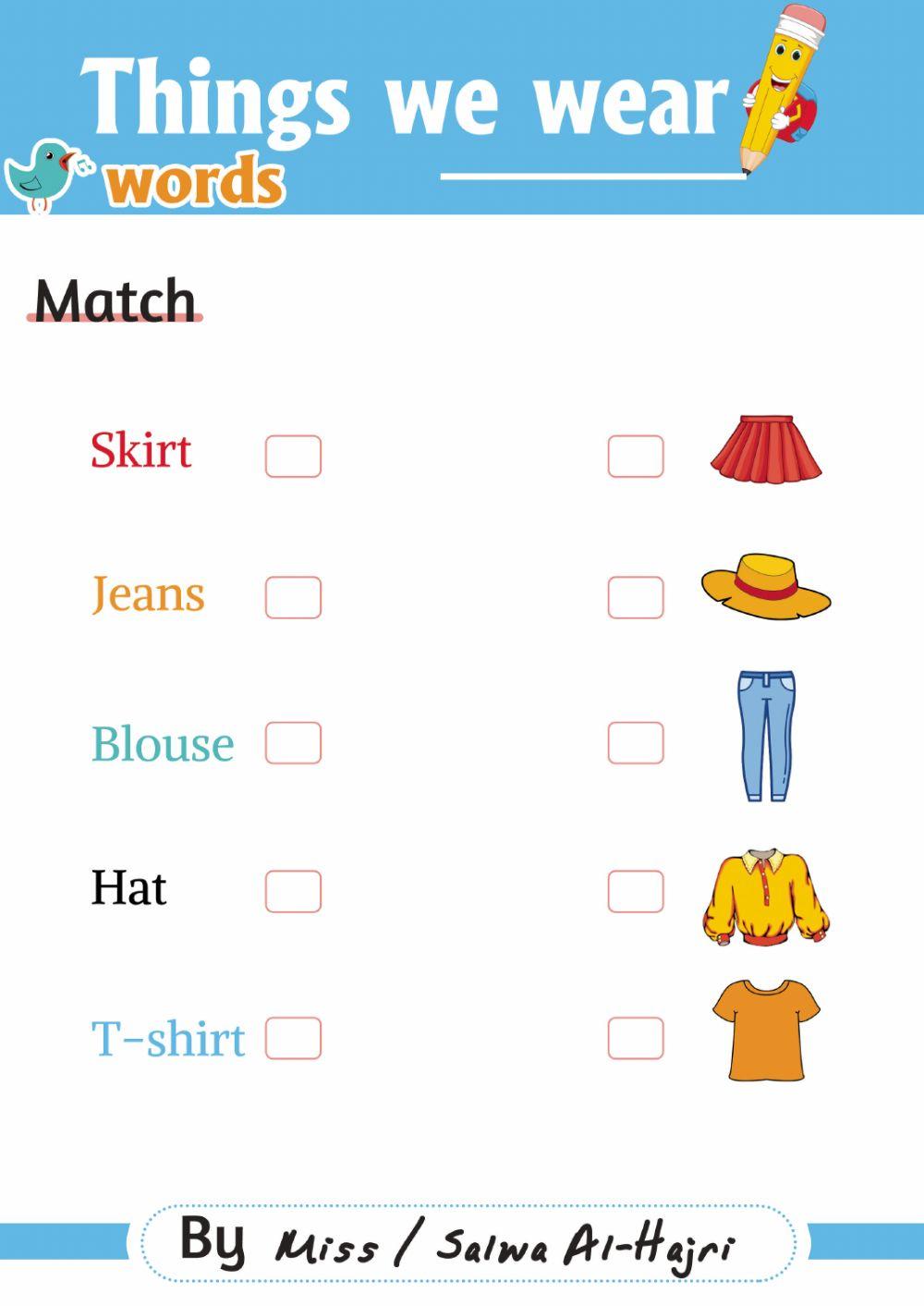 things we wear things we wear