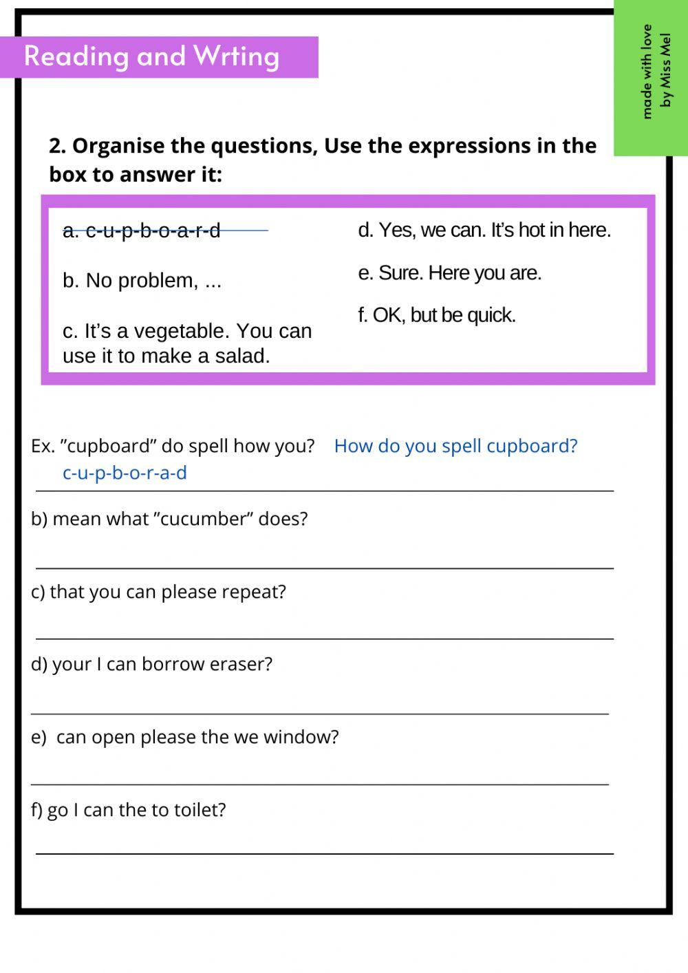 Quarter Test - Elementary