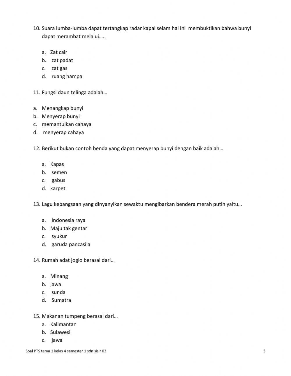 Penilaian Tengah Semester