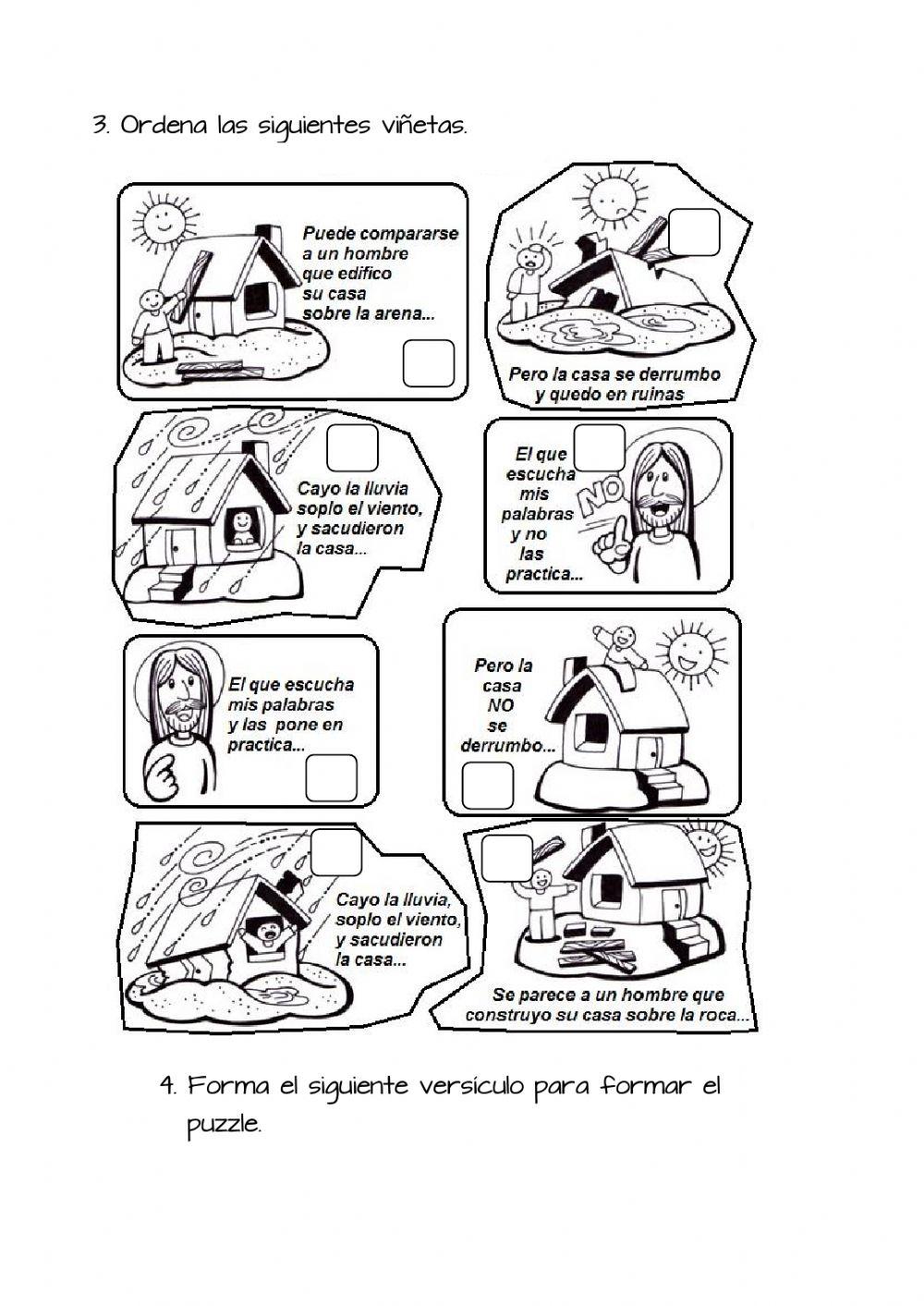 La casa sobre la roca (Parábola)