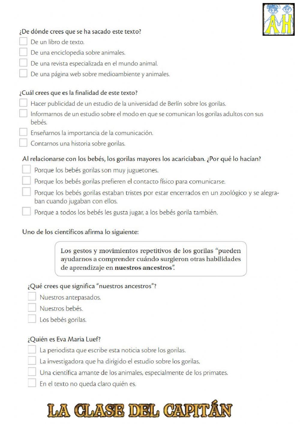 Comprensión lectora