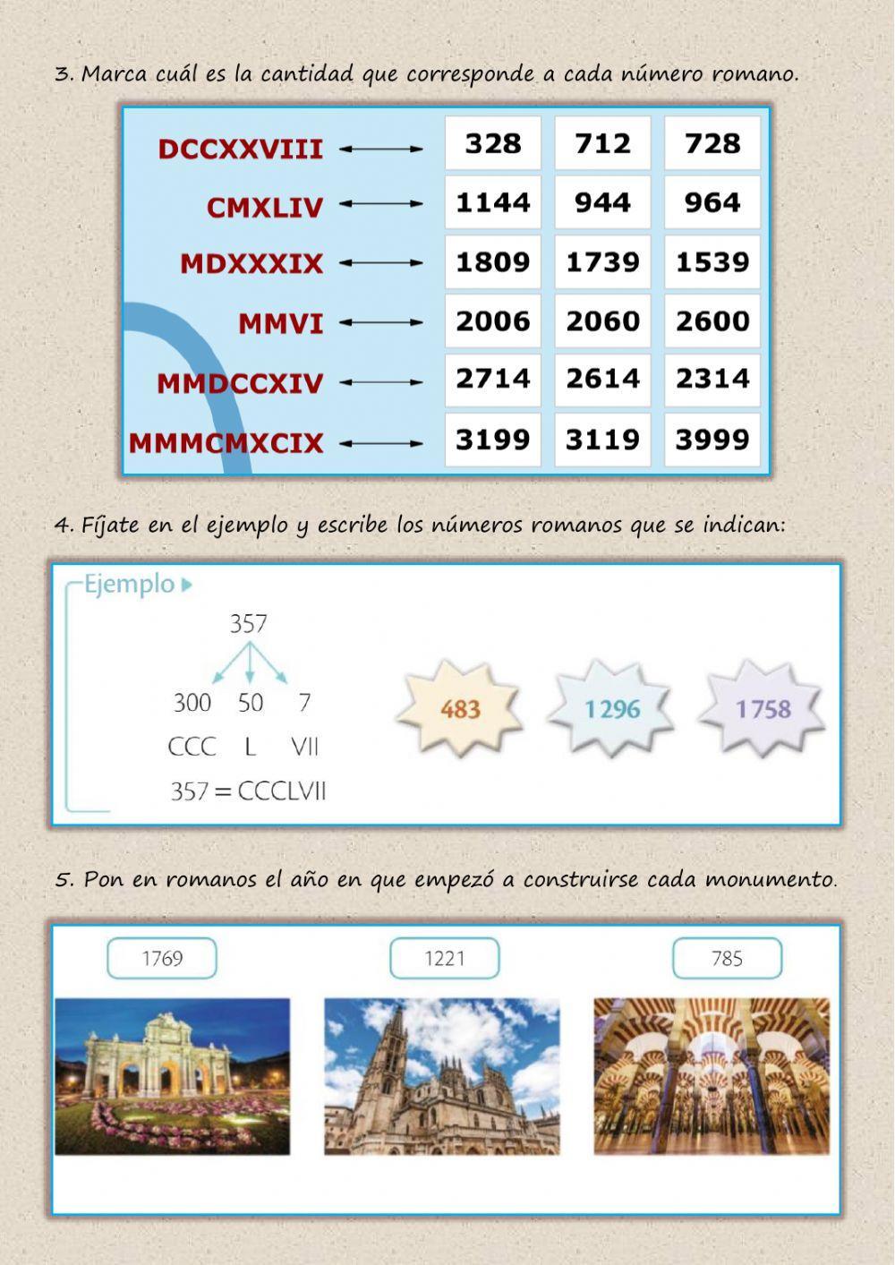 Tema 1. Números romanos.