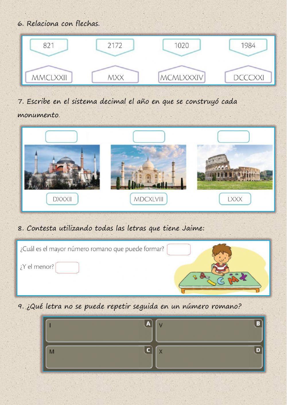 Tema 1. Números romanos. Tema 1. Números romanos.