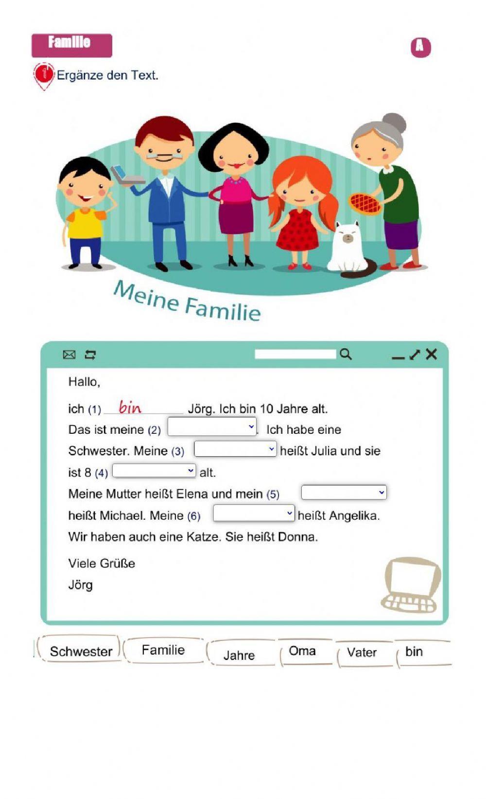 Mein-meine- dein-deine