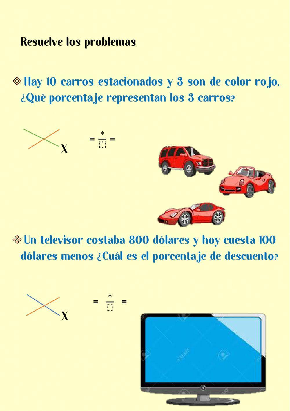 Multiplicación y División con Decimales y Porcentaje