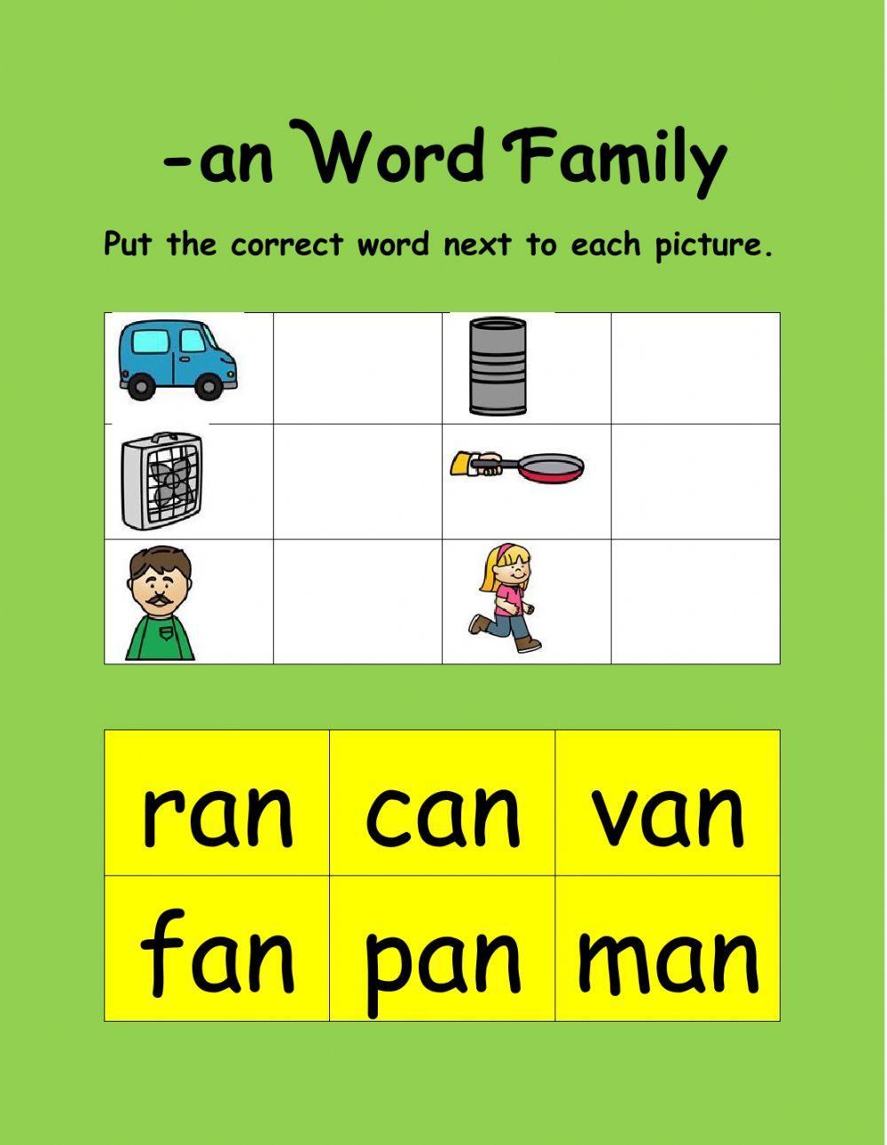 An word family