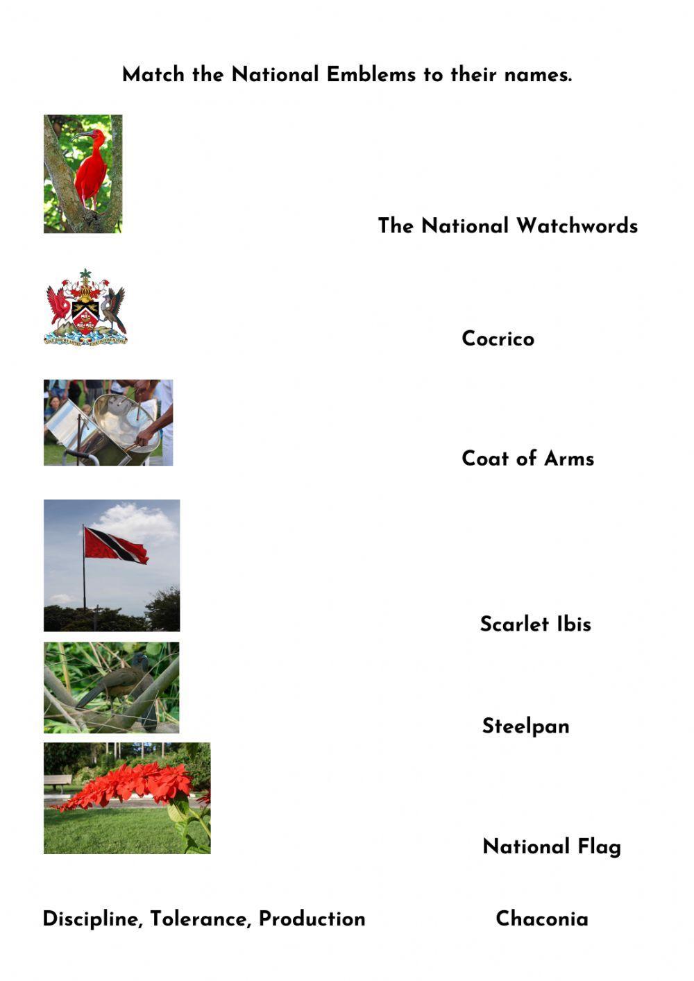 National Emblems of Trinidad and Tobago