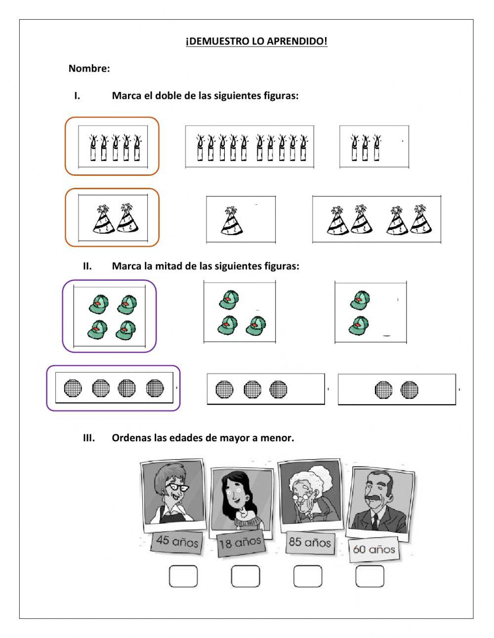 Numeros hasta 99 Numeros hasta 99