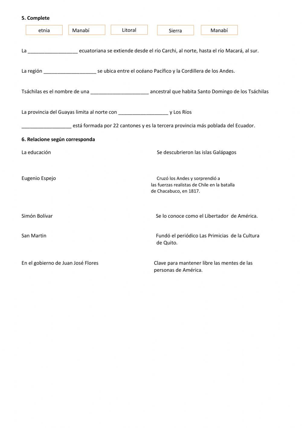 Evaluación de Sociales