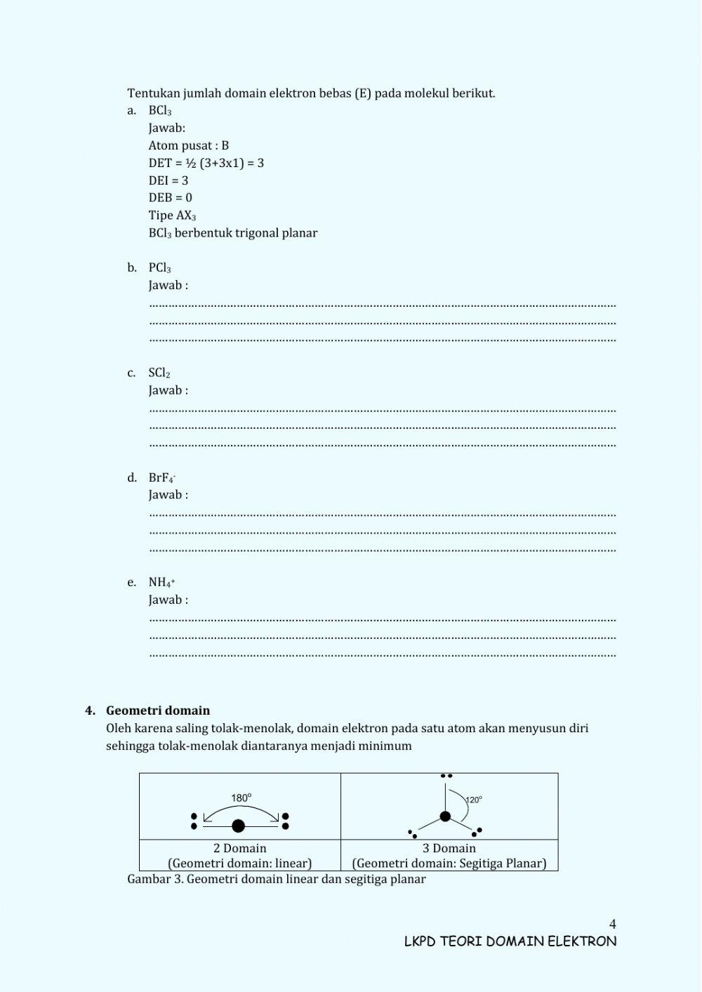 LKPD Teori Domain Elektron