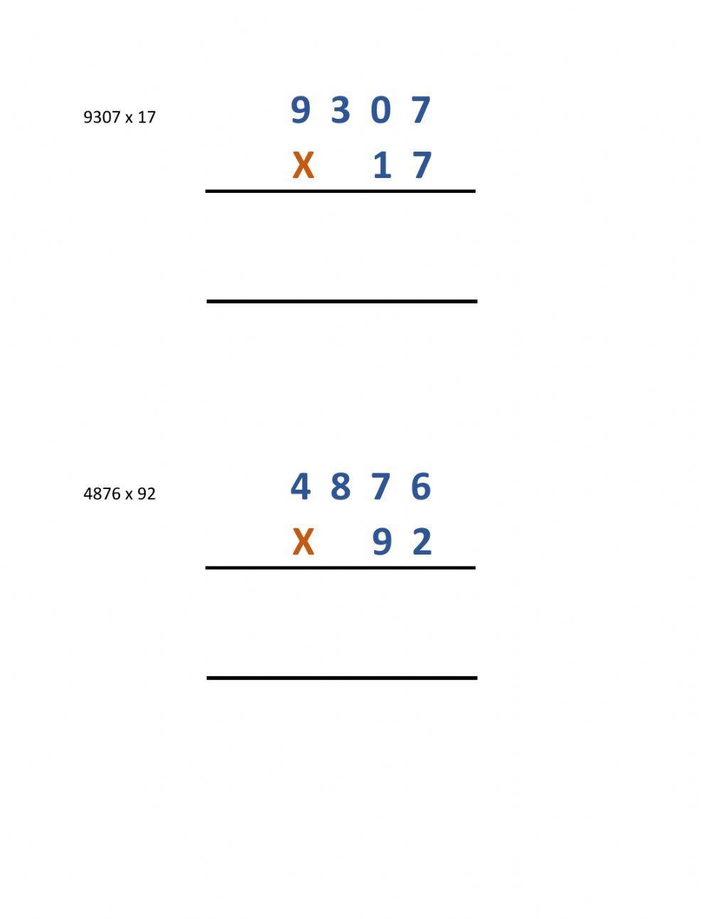 Multiplication