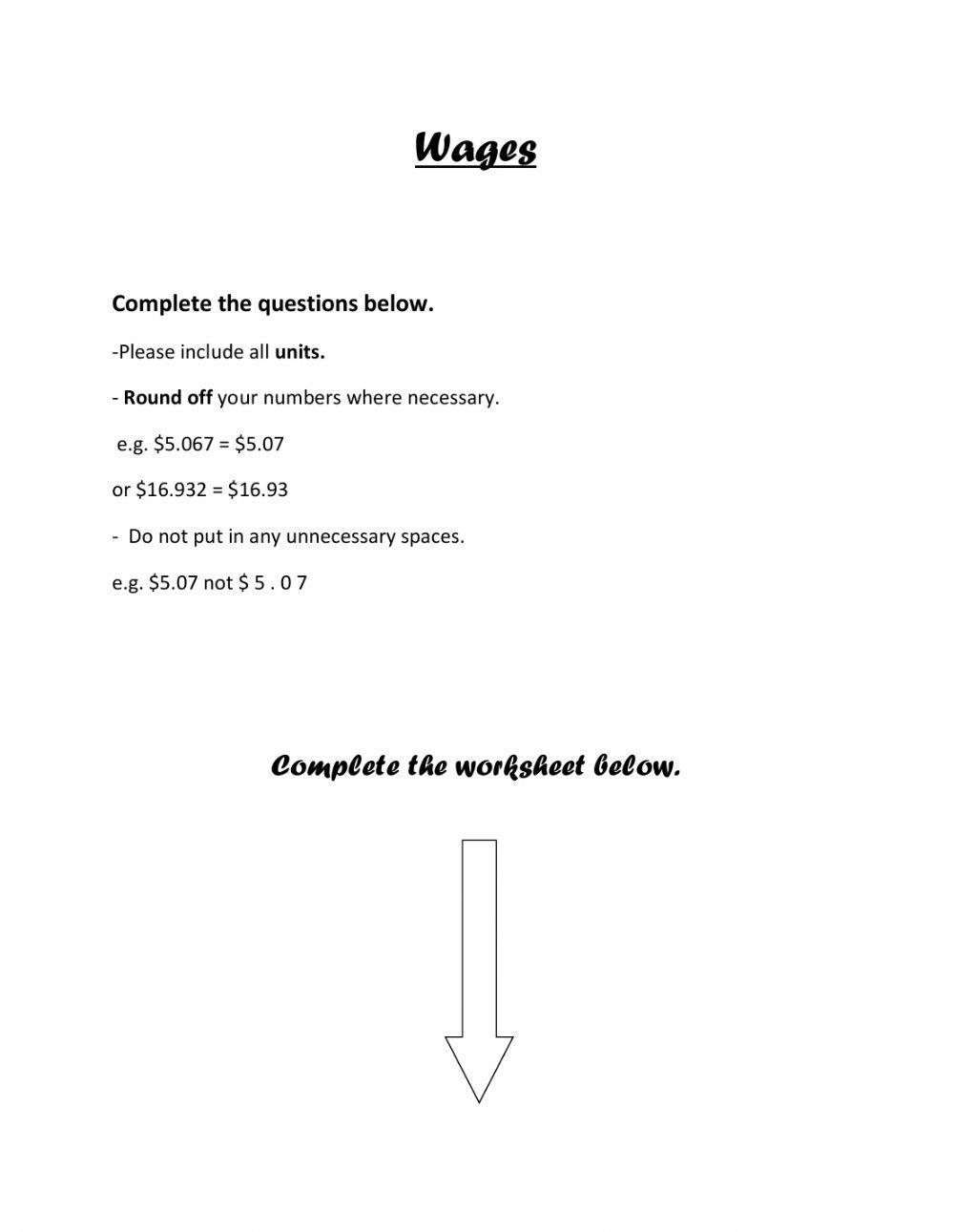 Calculating Basic Wage and Hourly Rate