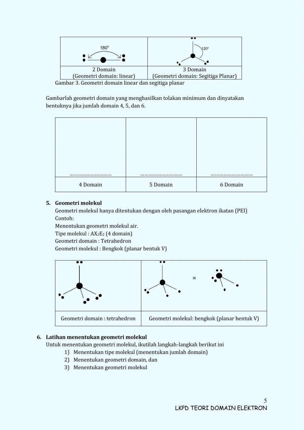 LKPD Teori Domain Elektron