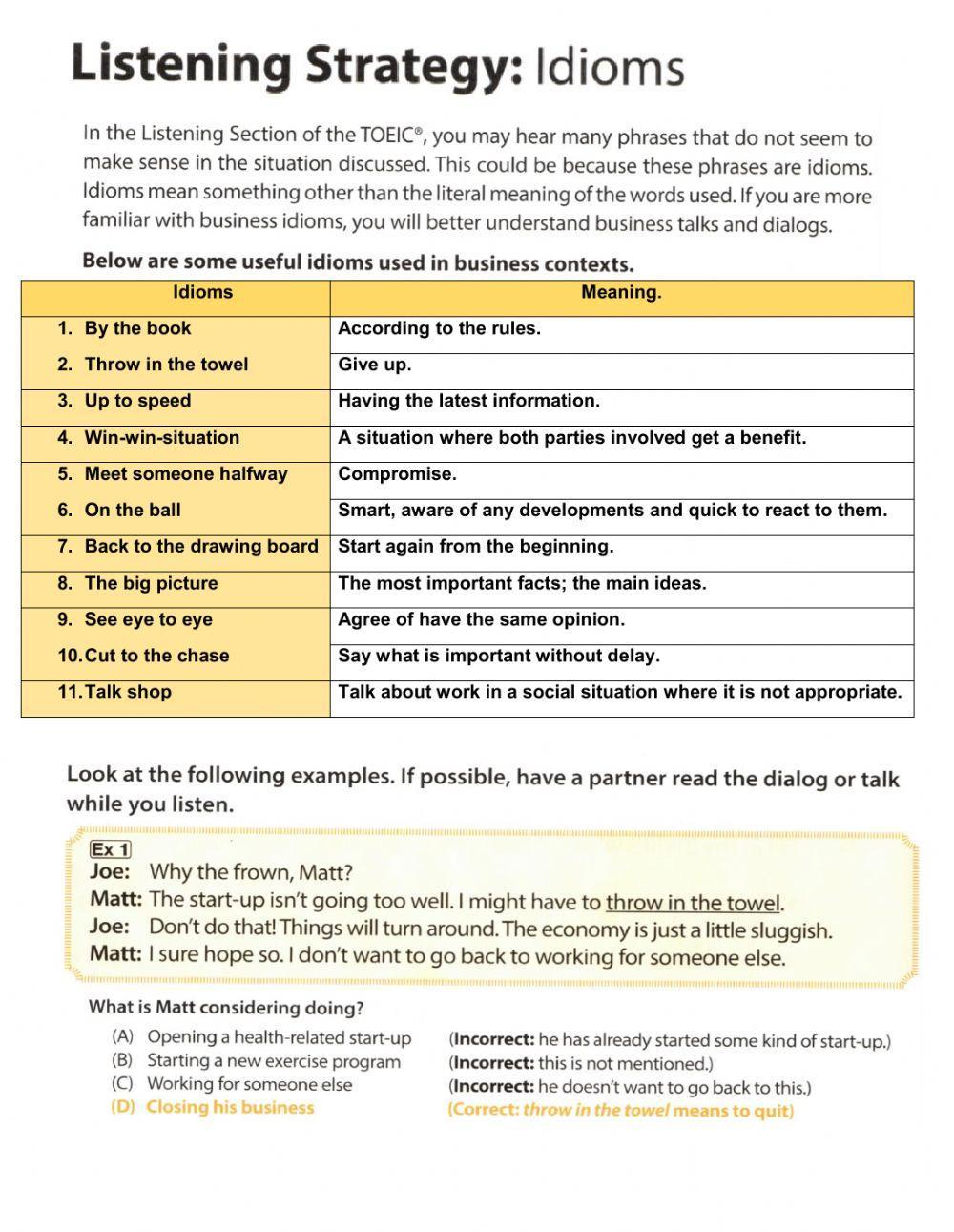 UNIT 8. RUNNING A BUSINESS. VOC AND MINI-TEST