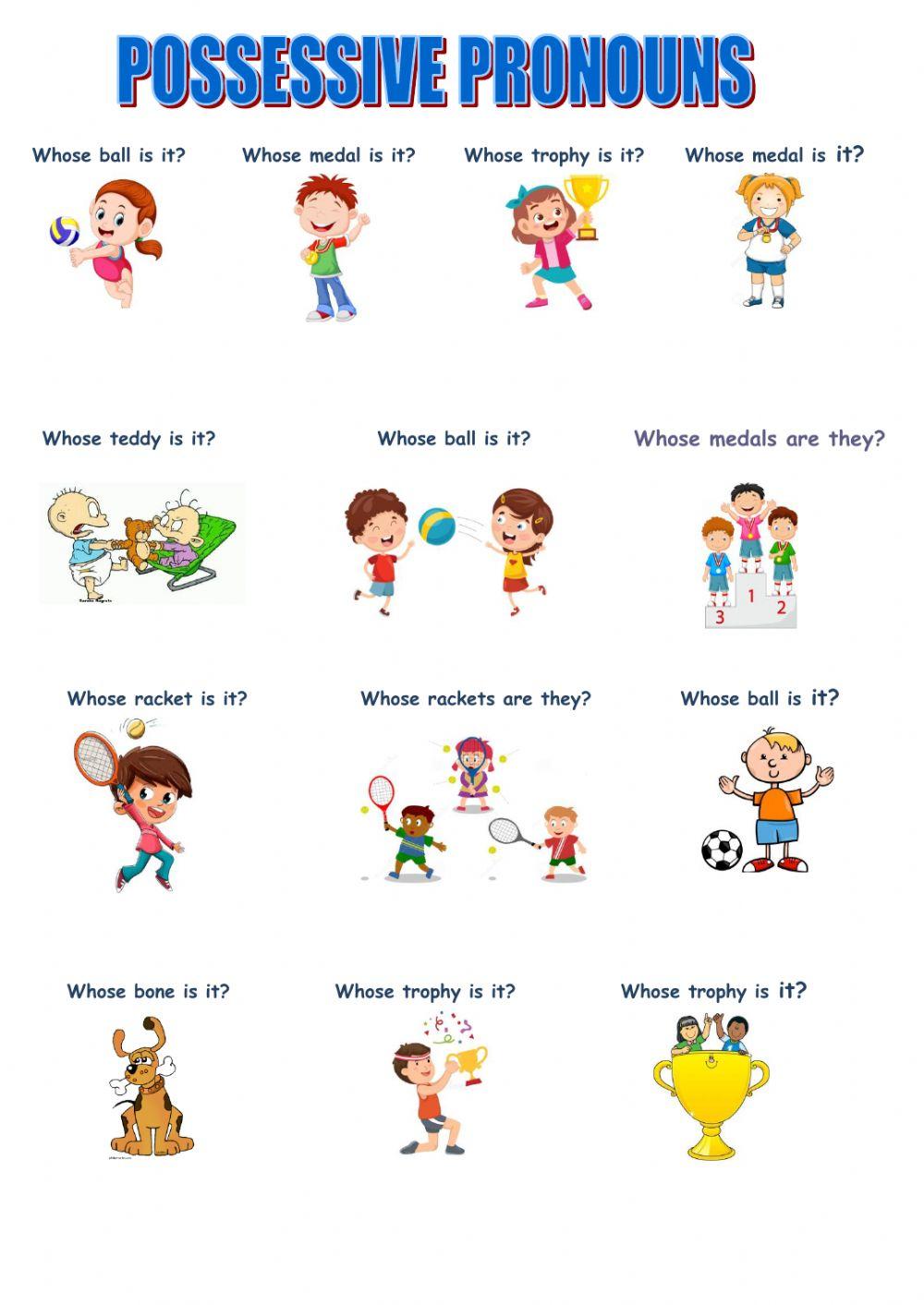 Possessive Pronouns