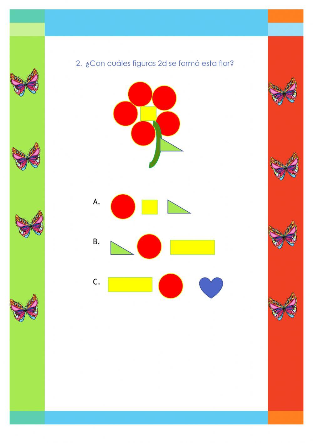 Relación entre figuras 2d y 3d