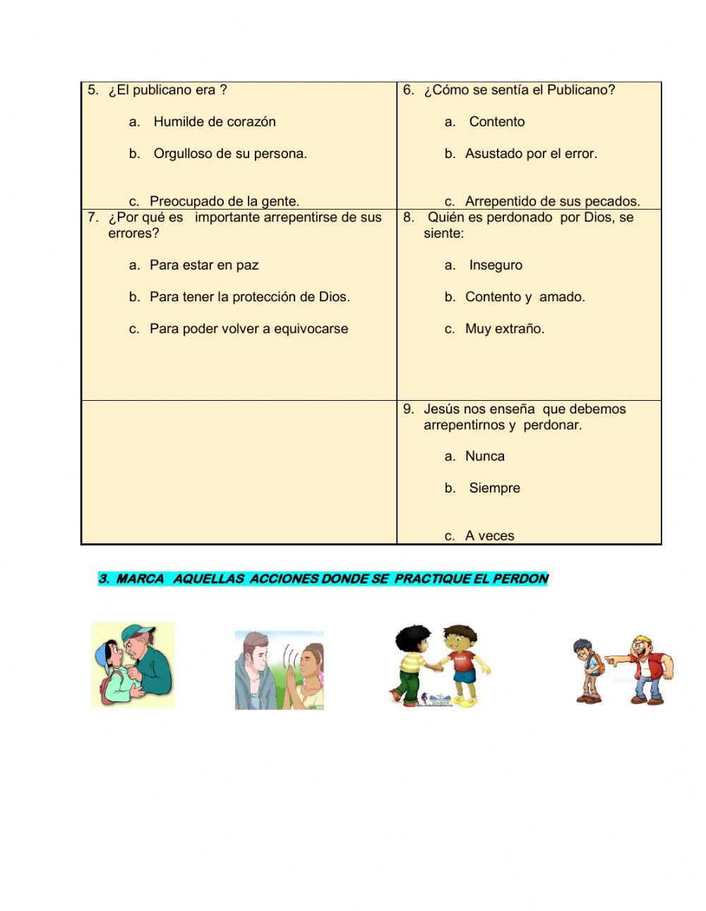 Jesús nos enseña  a perdonar