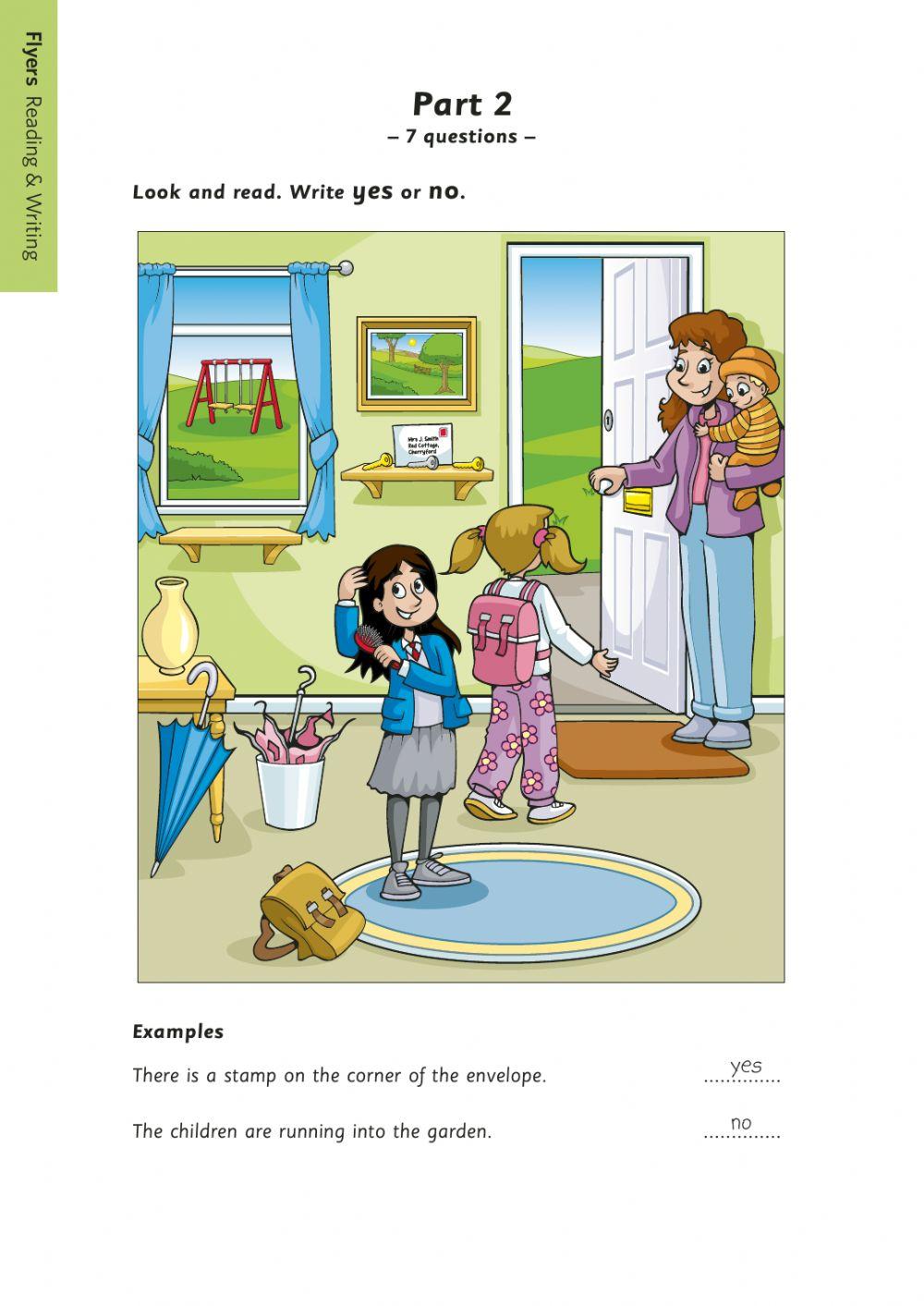 FLYERS READING AND WRITING