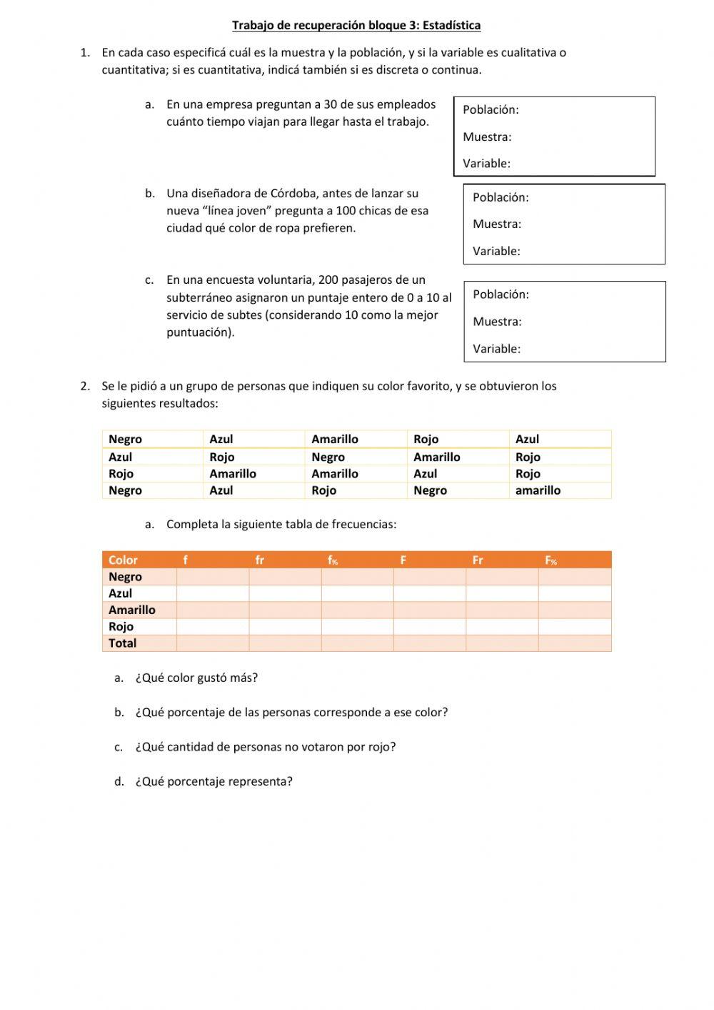 Trabajo de recuperación 5°: bloque 3