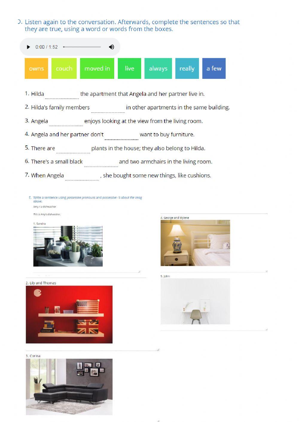 Unit 17. lesson 2 worksheet | Live Worksheets