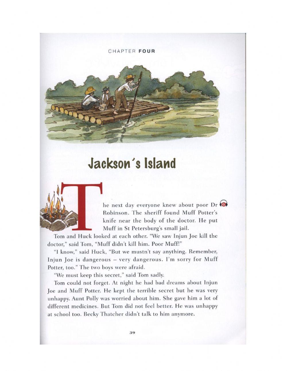 2nd intensive-Tom Sawyer chapter 4