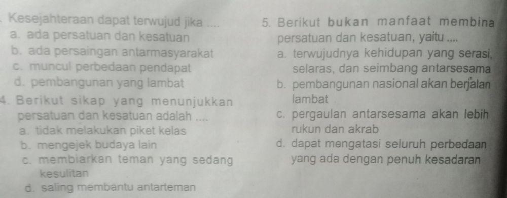 PPKN KD 3.1 Penilaian Tema 2 kelas 6