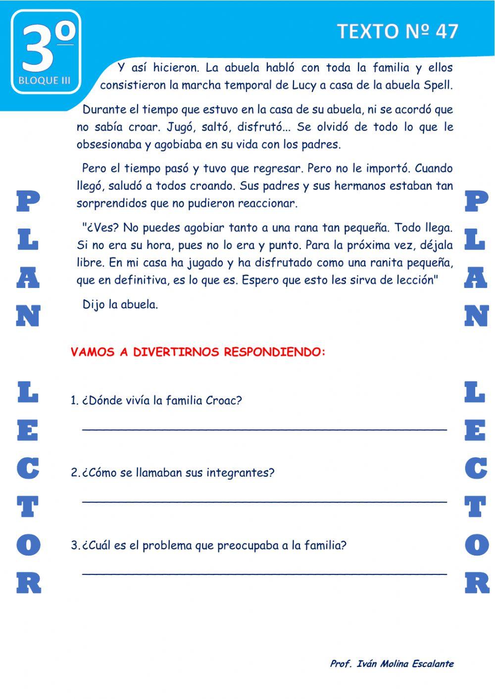 Texto nº 47 la rana que no sabia croar