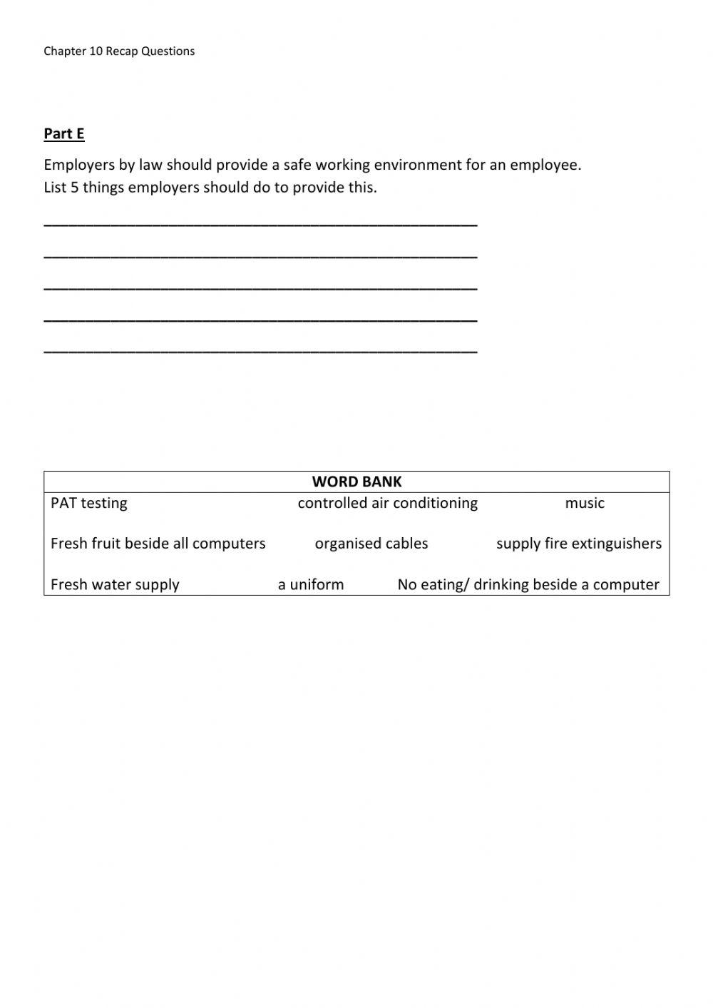 Digital Technology - Chapter 10