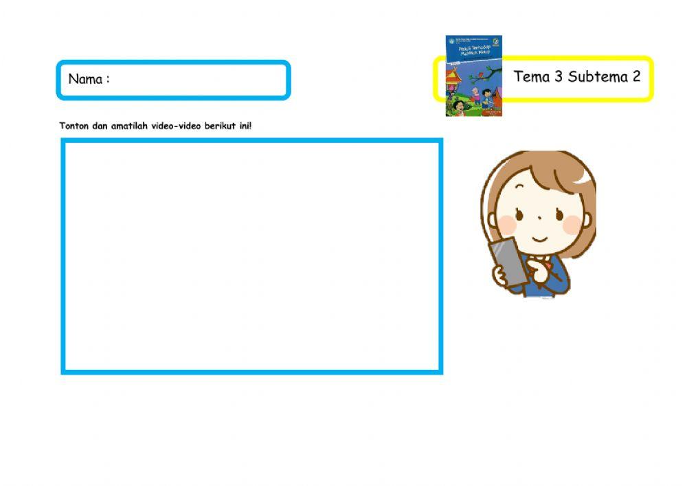 LKPD Tema 3 Subtema 2 Hewan Langka