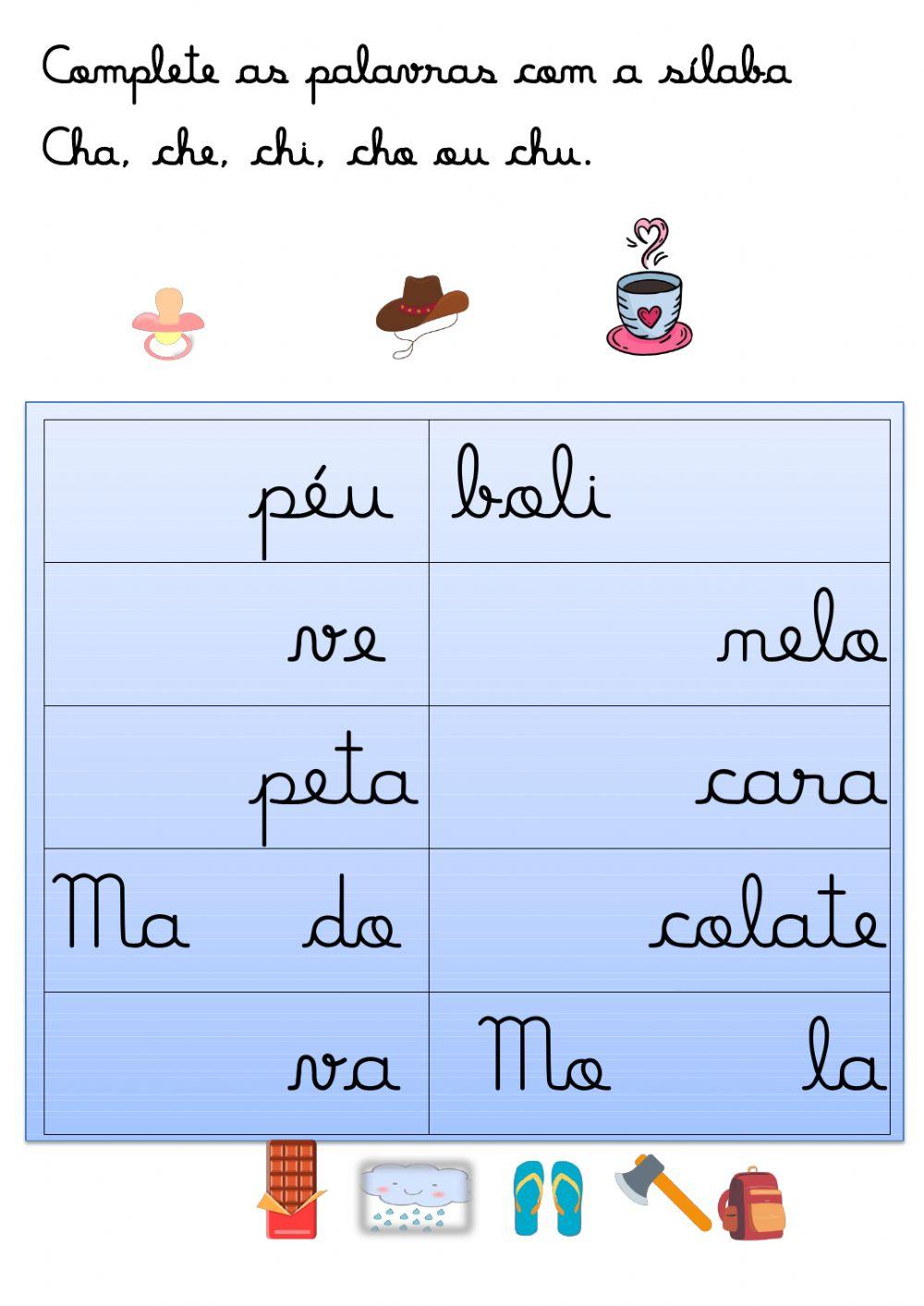 Dígrafo CH Dígrafo CH
