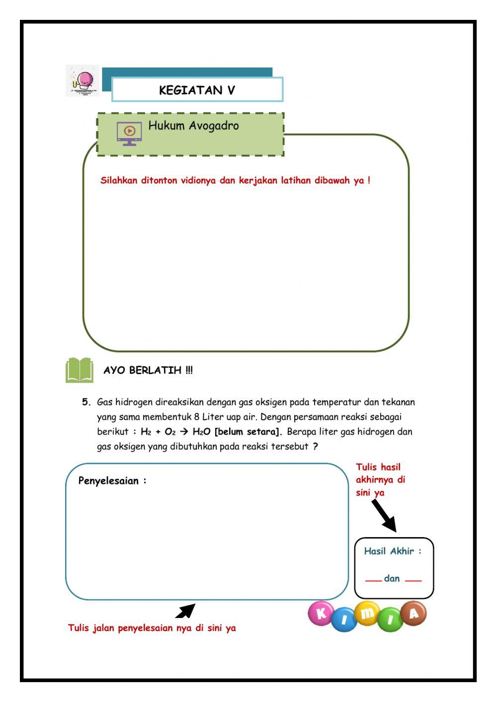 Hukum-hukum Dasar Kimia