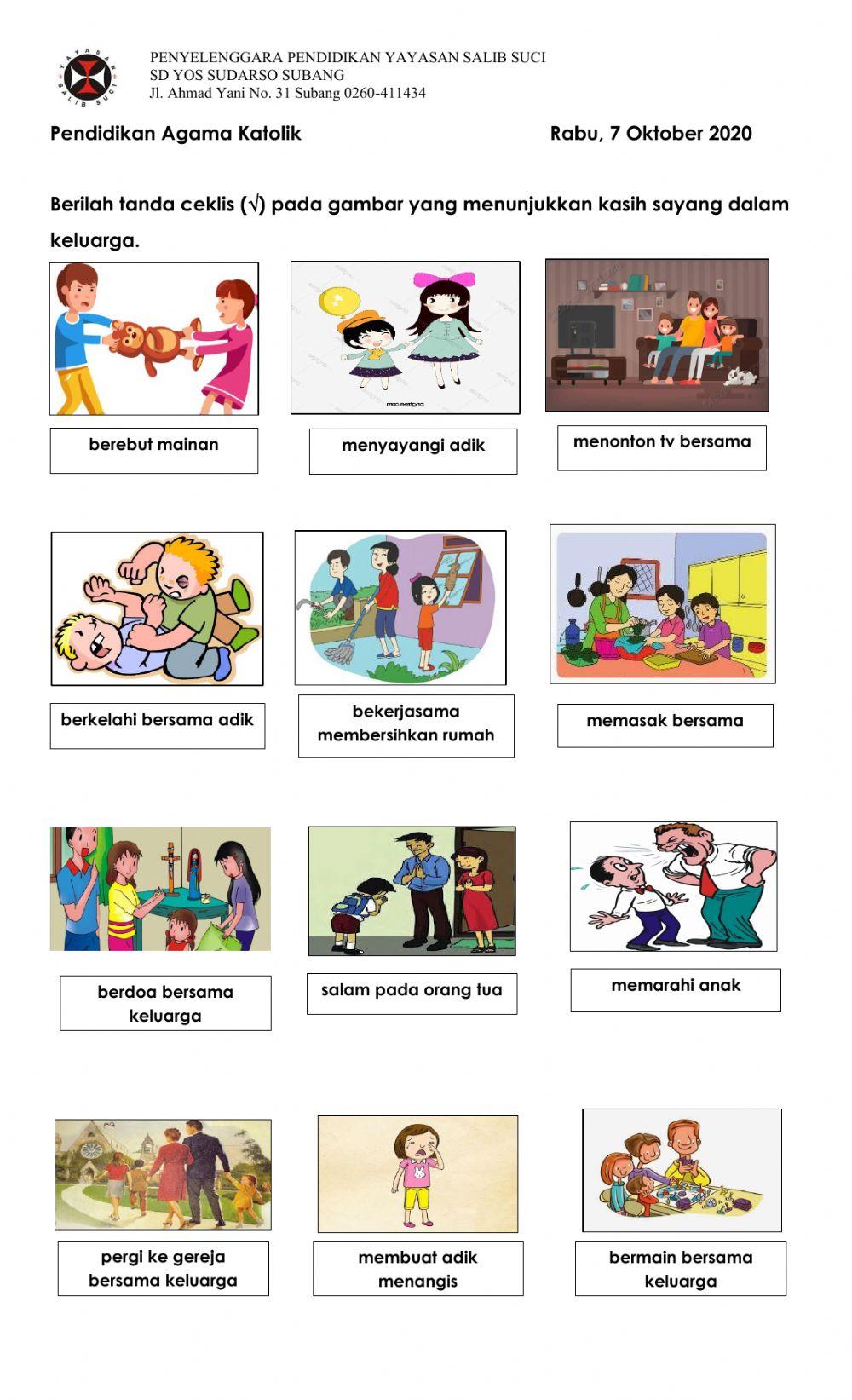 Kegiatan Bersama Keluarga