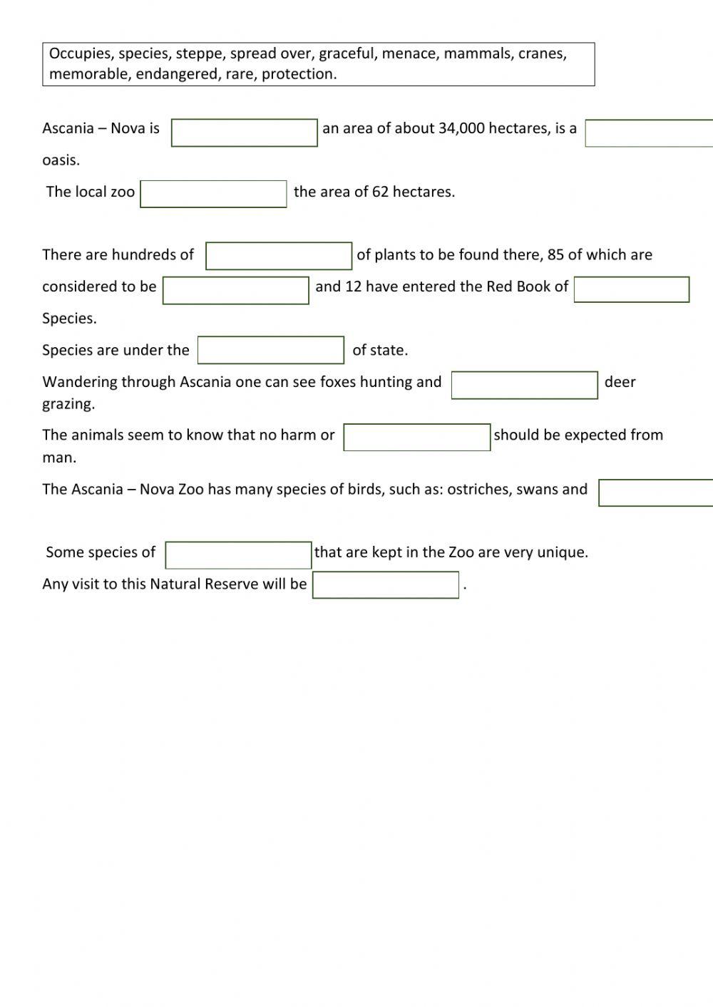 Ascania - Nova Natural Reserve