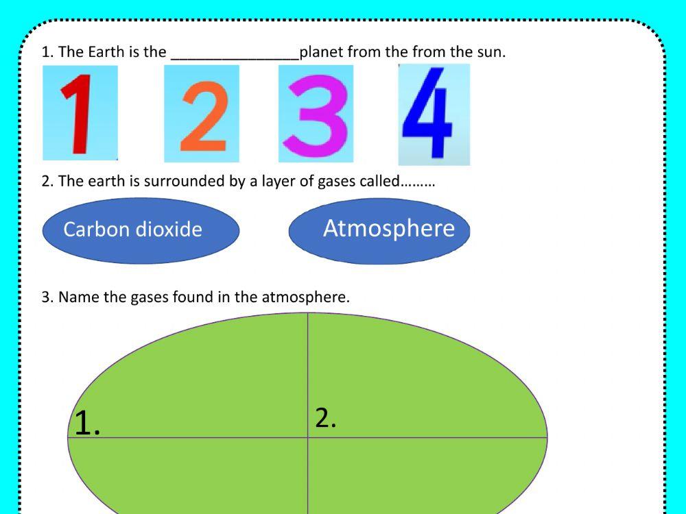 Geography online worksheet for Grade1 Live Worksheets