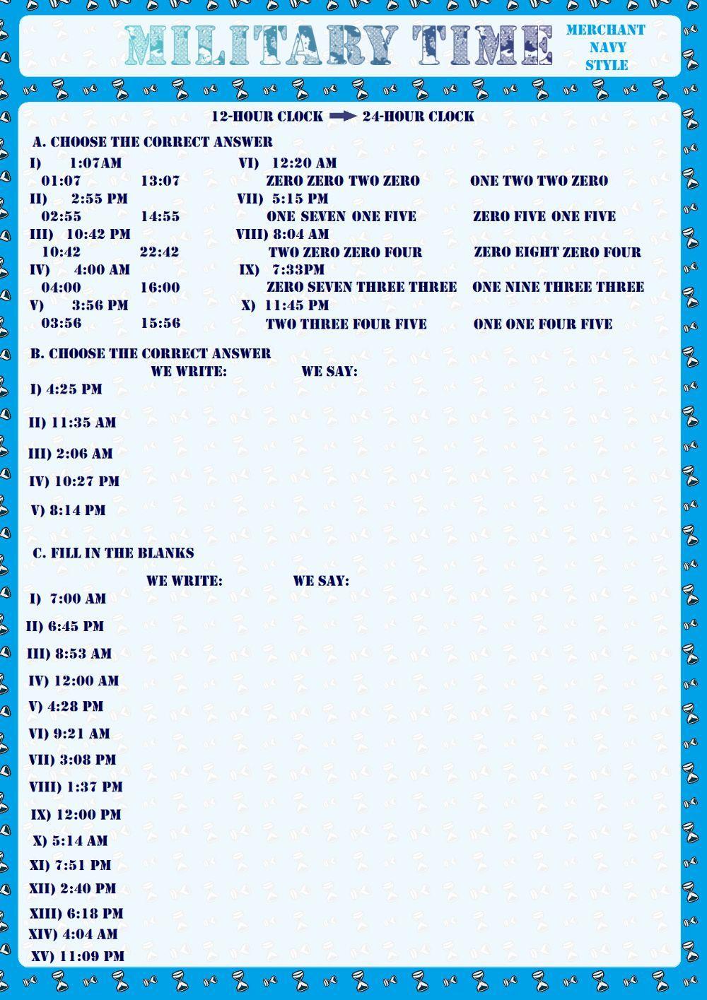 24-hour clock (Merchant Navy Style)