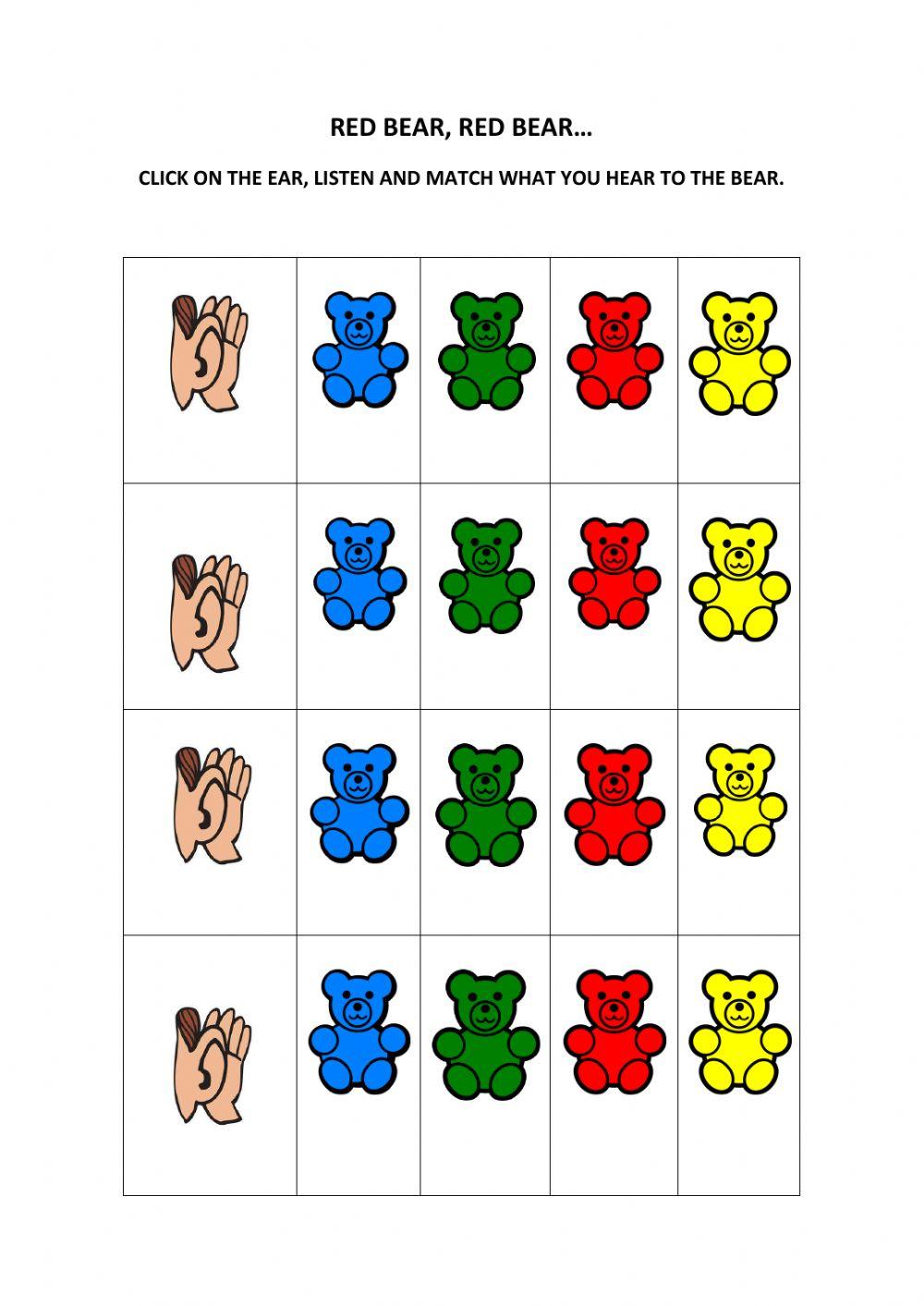 Red bear Red bear