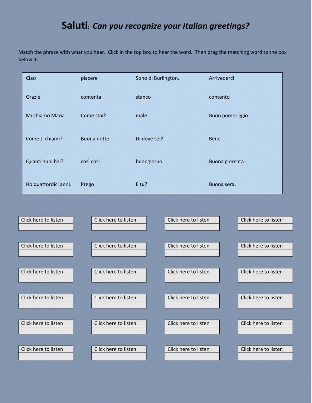 Cultural studies:  Italian