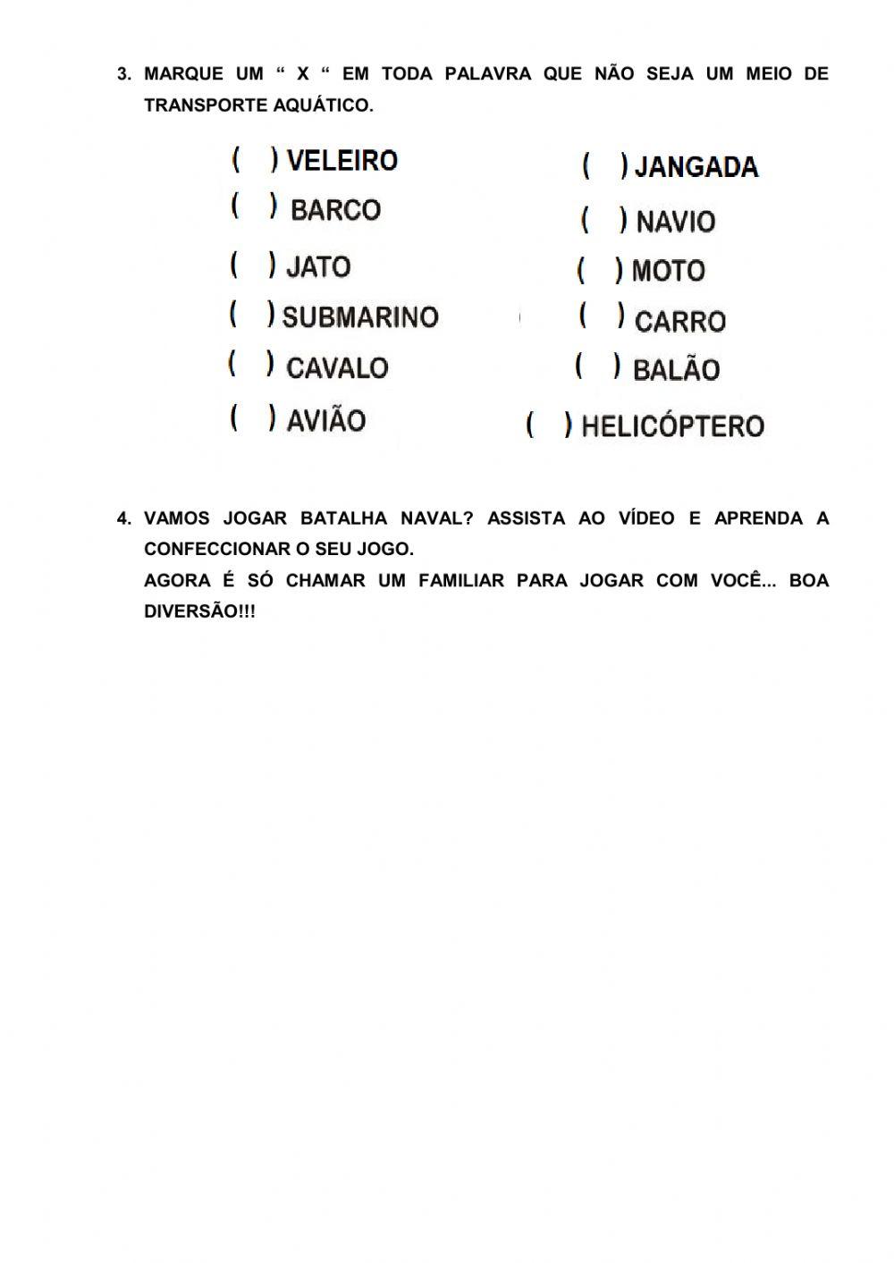 Transportes aquáticos